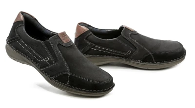 Josef Seibel 44901 černé pánské polobotky