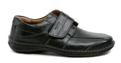 Josef Seibel 44902-859 černé pánské nadměrné polobotky