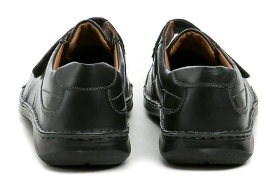 Josef Seibel 44902-859 černé pánské nadměrné polobotky