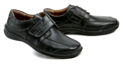 Josef Seibel 44902-859 černé pánské nadměrné polobotky