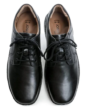 Josef Seibel 44906 černé pánské nadměrné polobotky