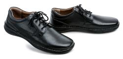 Josef Seibel 44906 černé pánské nadměrné polobotky