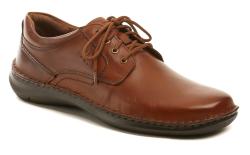 Josef Seibel 44906 cognac pánské nadměrné polobotky Josef Seibel 44906 cognac pánské nadměrné polobotky