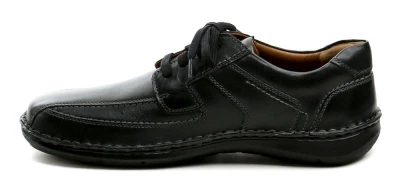 Josef Seibel 44908-859 černé pánské nadměrné polobotky