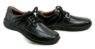 Josef Seibel 44908-859 černé pánské nadměrné polobotky