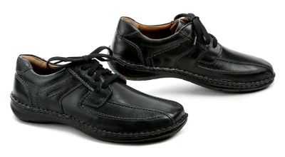 Josef Seibel 44908-859 černé pánské nadměrné polobotky