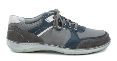 Josef Seibel 44910 šedé pánské nadměrné polobotky