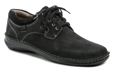 Josef Seibel 44936 černé pánské nadměrné polobotky Josef Seibel 44936 černé pánské nadměrné polobotky