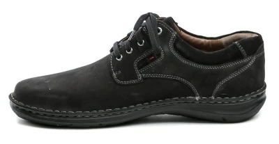 Josef Seibel 44936 černé pánské nadměrné polobotky