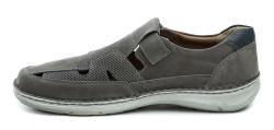 Josef Seibel 44981-518 New Anvers 81 šedé pánské nadměrné polobotky