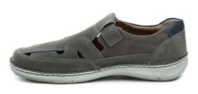 Josef Seibel 44981-518 New Anvers 81 šedé pánské nadměrné polobotky
