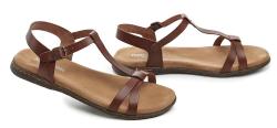 Josef Seibel 74501 hnědé dámské nadměrné sandály