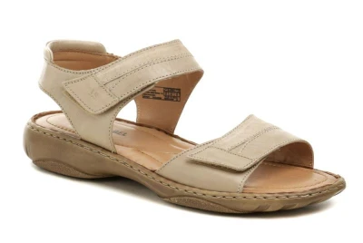 Josef Seibel 76719 béžové dámské nadměrné sandály Josef Seibel 76719 béžové dámské nadměrné sandály