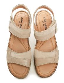 Josef Seibel 76719 béžové dámské nadměrné sandály