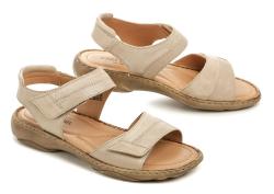 Josef Seibel 76719 béžové dámské nadměrné sandály