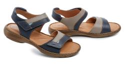 Josef Seibel 76719 Debra 19 navy dámské nadměrné sandály