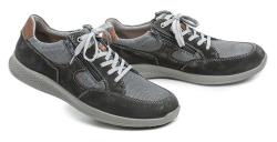 Josef Seibel Comfortabel 640349-09 šedé pánské nadměrné polobotky šíře K