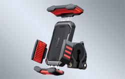 Joyroom Kovový držák na kolo JR-ZS265 pro telefony (černý)
