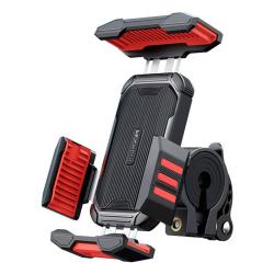 Joyroom Kovový držák na kolo JR-ZS265 pro telefony (černý) Joyroom Kovový držák na kolo JR-ZS265 pro telefony (černý)