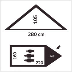 Jurek ALP 2.5 Lite turistický stan + sleva 400,- na příslušenství