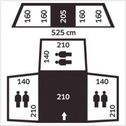 Jurek Hotel 6 rodinný stan + sleva 500,- na příslušenství