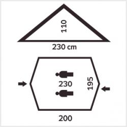 Jurek Tarp 2 bivakovací plachta