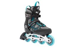 K2 Alexis 80 Alu šedo/modré dámské inline brusle