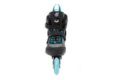 K2 Alexis 80 Alu šedo/modré dámské inline brusle