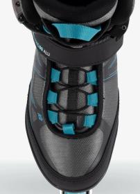 K2 Alexis 80 Alu šedo/modré dámské inline brusle