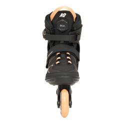 K2 Alexis 80 Boa (2024) černo/oranžové dámské inline brusle
