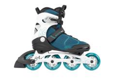 K2 ALEXIS 84 Boa modro/bílé dámské kolečkové brusle POUZE US 9,5 / UK 7 / EU 40,5 (VÝPRODEJ)