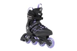 K2 ALEXIS 80 PRO černo/fialové dámské kolečkové brusle