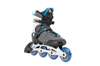 K2 ALEXIS 84 Pro šedo/modré dámské inline brusle POUZE US 6 / UK 3,5 / EU 36 (VÝPRODEJ)