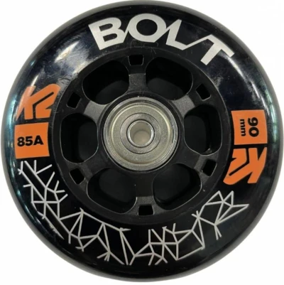 K2 Bolt 90 mm / 85A 8 ks + spacery a ložiska ILQ-9 K2 Bolt 90 mm / 85A 8 ks + spacery a ložiska ILQ-9