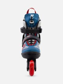 K2 Eddie Pro gray/blue detské kolieskové korčule