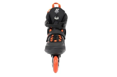 K2 F.I.T. 80 ALU černé/červené pánské inline brusle POUZE US 10 / UK 9 / EU 43,5 (VÝPRODEJ)