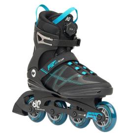K2 F.I.T. 80 BOA černo/modré pánské inline brusle POUZE US 6,5 / UK 5,5 / EU 39 (VÝPRODEJ)