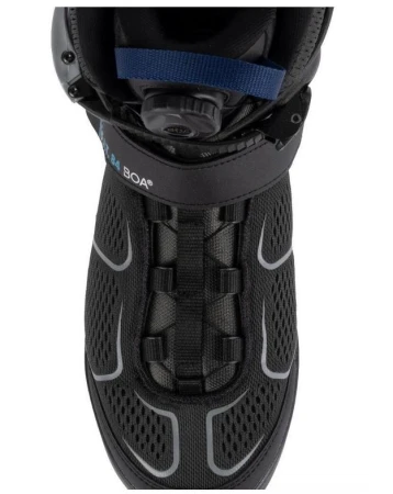 K2 F.I.T. 84 BOA šedo/modré pánské inline brusle + sleva 300,- na příslušenství
