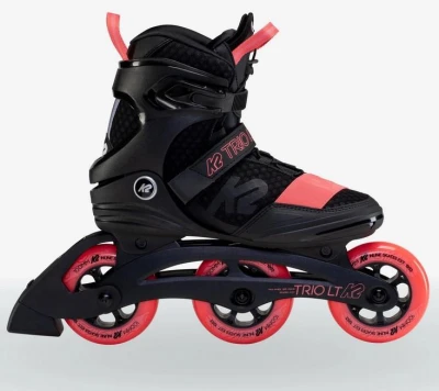 K2 Trio LT 100 červeno/červené dámské inline brusle + osvěžovač obuvi K2 Trio LT 100 červeno/červené dámské inline brusle + osvěžovač obuvi