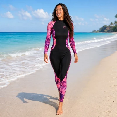 Kaiwai Dámská neoprenová kombinéza 3/2 mm POUZE XS sunset (VÝPRODEJ)