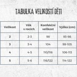 Kaiwai Dětský neopren 2 mm - BODY STŘIH