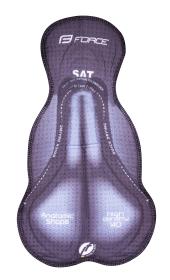 Force EXTREME černé zimní cyklokalhoty s vložkou + šátek Kilpi