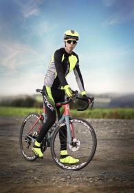 Force F58 čierne-fluo cyklonohavice so šrákami a vložkou