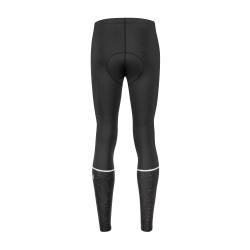 Force MAZE černé cyklokalhoty do pasu s vložkou