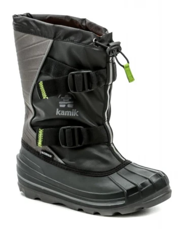 Kamik GLACIAL 4 Black dětské zimní sněhule Kamik GLACIAL 4 Black dětské zimní sněhule