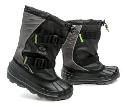 Kamik GLACIAL 4 Black detské zimné snehule