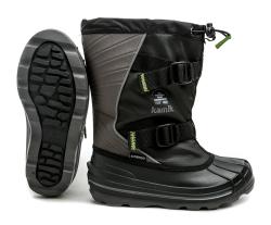 Kamik GLACIAL 4 Black detské zimné snehule