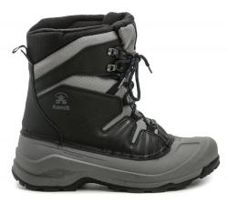 Kamik ICELAND černo šedá pánská zimní obuv
