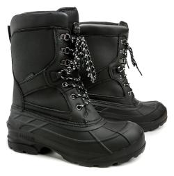 Kamik NATION PRO čierne pánske zimné topánky