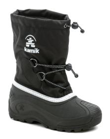 Kamik Southpole4 čierne-biele detské snehule Kamik Southpole4 čierne-biele detské snehule